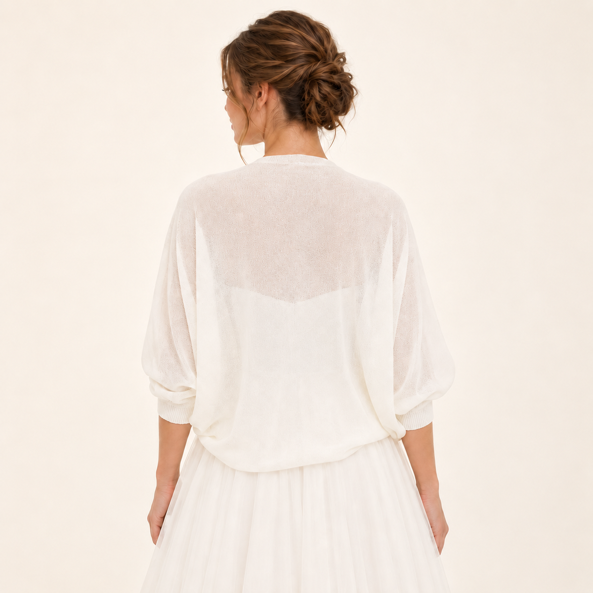 Cardigan i strik