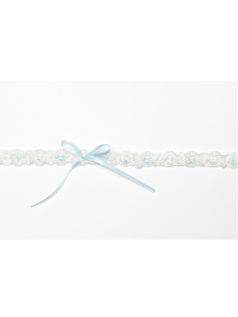 Strømpebånd Blå Detaljer