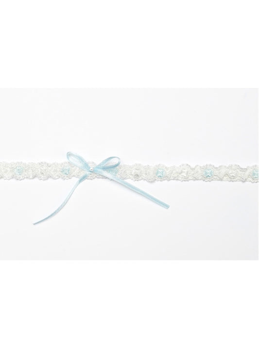 Strømpebånd Blå Detaljer