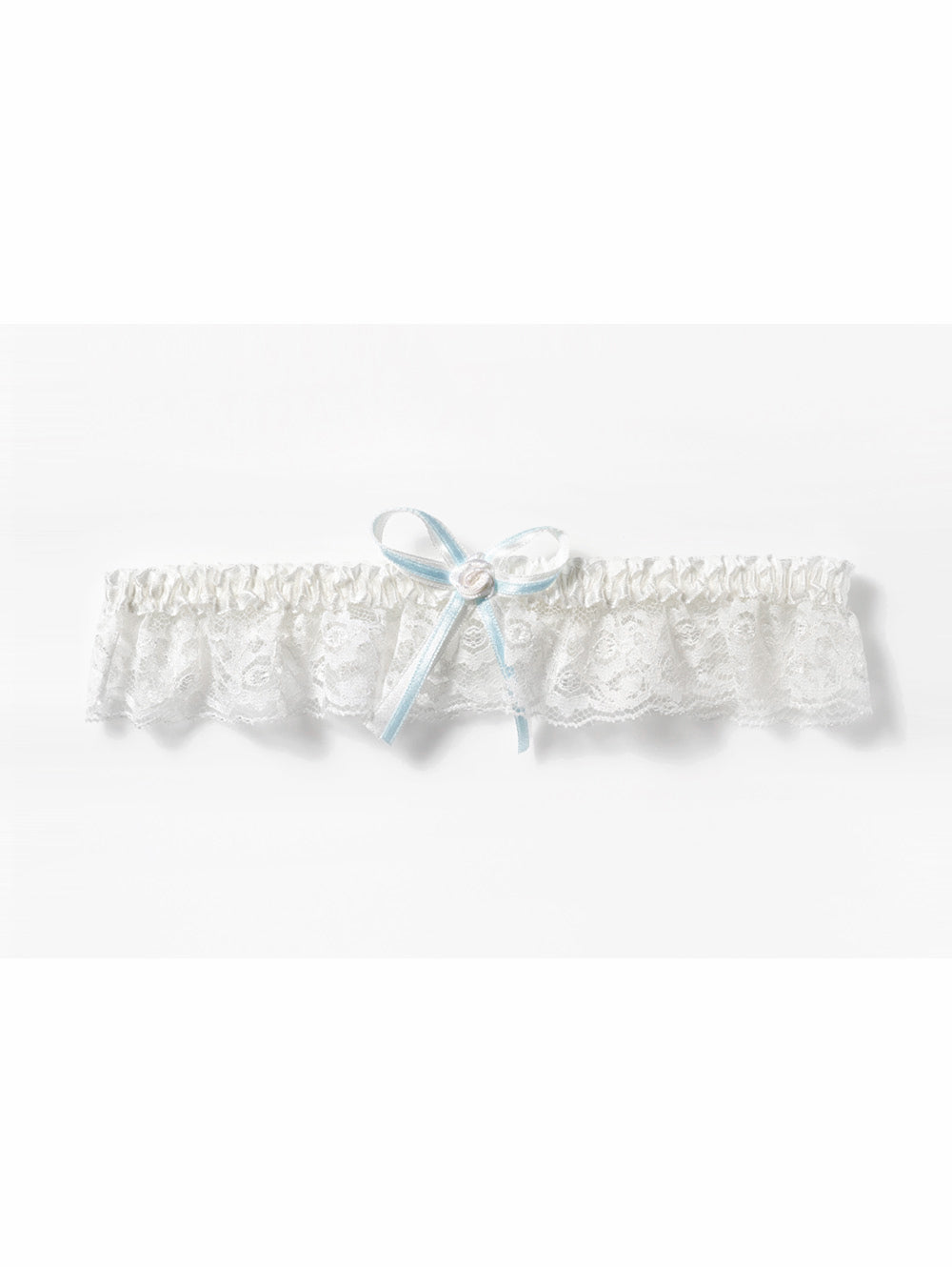 Strømpebånd Blå Sløjfe