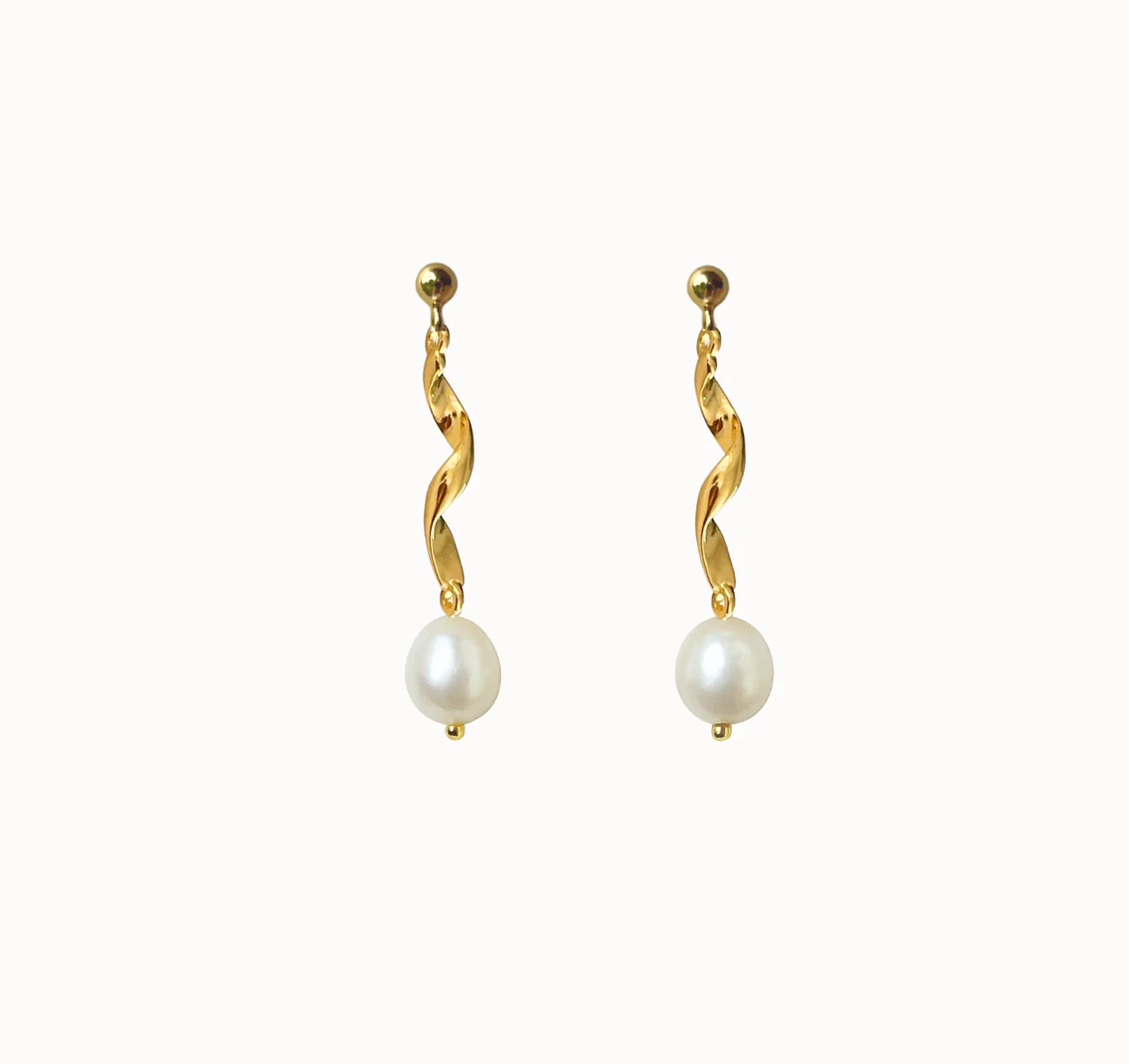 Eloise Wave Perleøreringe