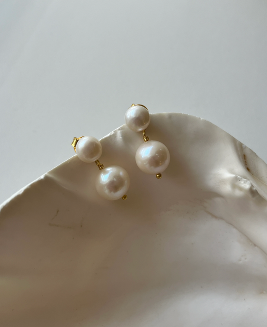 Gaia Barok Perleøreringe